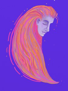 The Lady in the Moon